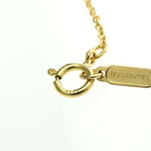 TIFFANY 18k Gold Heart Necklace